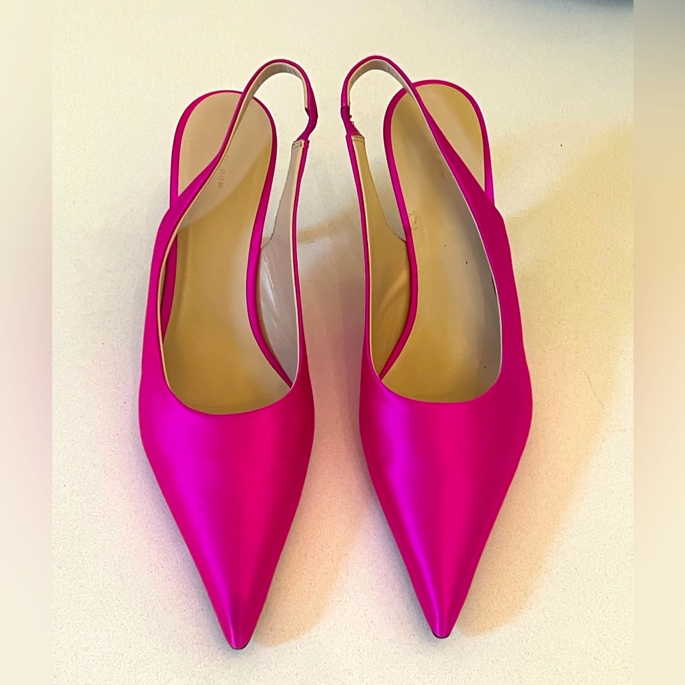 The Row Size 40 Hot Pink sling-backs.  Never worn!